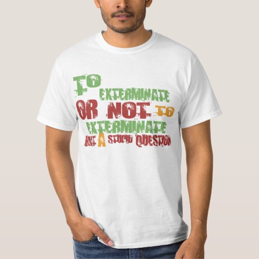 Om te beëindigen t-shirt (Voorkant)