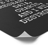 Om te beginnen, wegrennen. poster (Hoek)