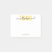 OM TE DOEN - Geel Post-it® Notes (Voorkant)