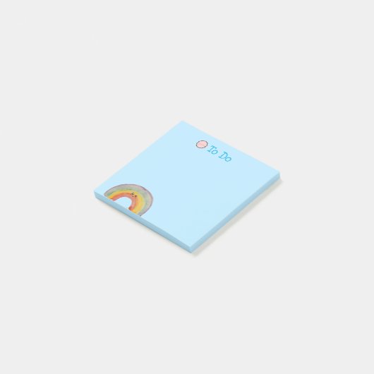 Om te doen, Kawaii Rainbow Post-it® Notes (Schuin)