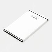 Om te doen Lijst Business School Eenvoudige Minima Post-it® Notes (Schuin)