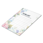 Om te doen Lijst Hydrangea Pagina's Notitieblok (Schuin)