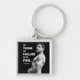 Om te falen (Arthur Saxon) - Old School Bodybuildi Sleutelhanger