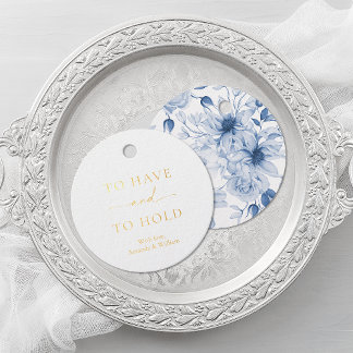 Om te hebben en te houden bruiloft gunst Label