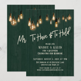 Om te hebben en te houden donkergroene houten Edis Kaart