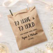 Om te hebben en te houden Favor Tassen - Facemask Bedankzakje (Geknipt)