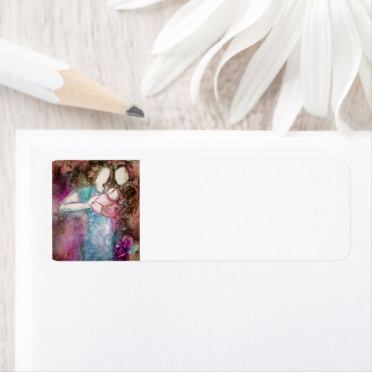 Om te hebben en te houden retouradreslabel etiket (Insitu)