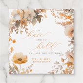 Om te hebben & te houden in Hoesje krijg je koude Bedankjes Labels (Voorkant)