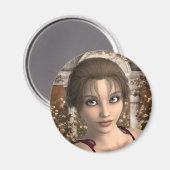 Om te Herfsten in Love Art Magnet (Voorkant / Achterkant)