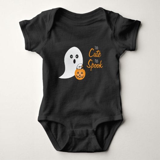 Om te knippen naar Spook Ghost Trick or treat Pump Romper (Voorkant)