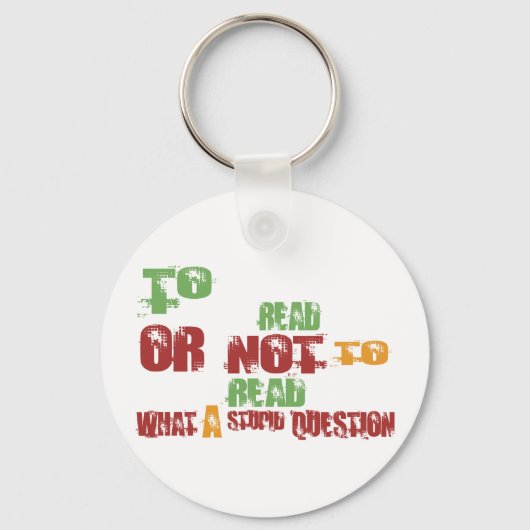 Om te lezen sleutelhanger (Voorkant)