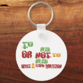 Om te lezen sleutelhanger (Voorkant)