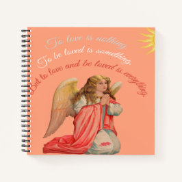 OM TE LIEFHEBEN EN GELIEFD TE WORDEN INSPIREREND | NOTITIEBOEK