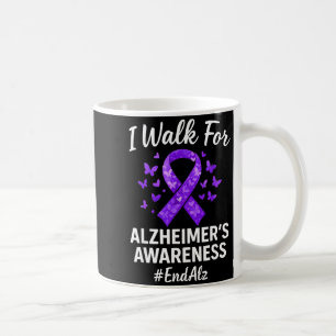 Om te lopen Alzheimer bewustzijn Einde Alz Koffiemok