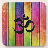 Om te ondertekenen op meervoudig hout bier onderzetter (Voorkant)