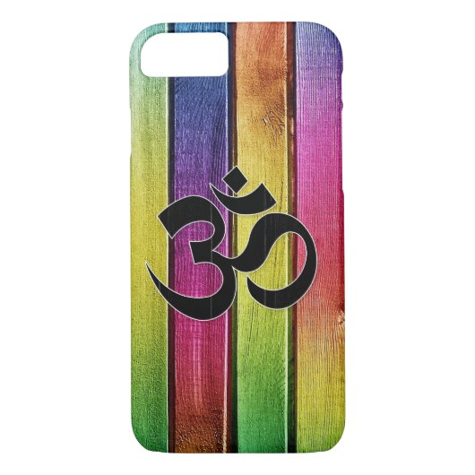 Om te ondertekenen op meervoudig hout Case-Mate iPhone case (Achterkant)