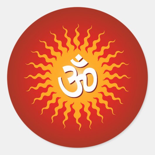 Om te ondertekenen ronde sticker (Voorkant)