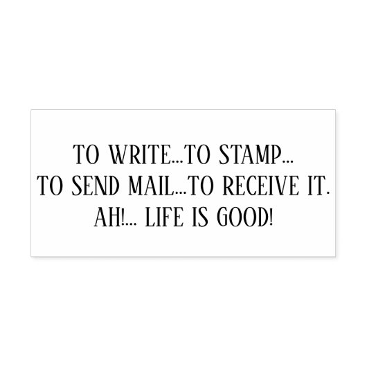 OM TE SCHRIJVEN... OM TE STEMPELEN... OM POST TE V RUBBERSTEMPEL (Afrduk)