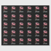 Om te slaan of niet om grappig te worden. cadeaupapier (Vlak)