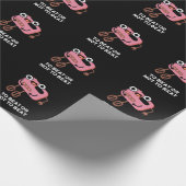 Om te slaan of niet om grappig te worden. cadeaupapier (Hoek)