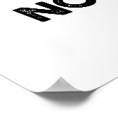 Om te slaan of niet om grappig te worden. poster (Hoek)