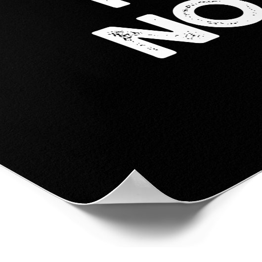 Om te slaan of niet om grappig te worden. poster (Hoek)