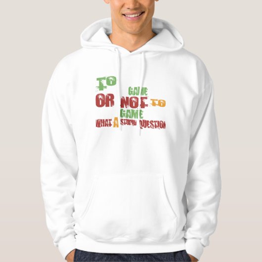 Om te spelen hoodie (Voorkant)