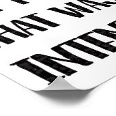 Om te spelen of niet te paren, grappige pun Quote Poster (Hoek)