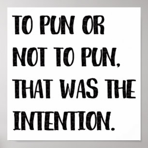 Om te spelen of niet te paren, grappige pun Quote Poster