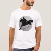 Om te springen is vliegen t-shirt (Voorkant)