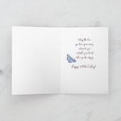 Om te stappen mam Moederdag liefde met Sinaasappel Kaart (Binnen)