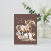 Om te vliegen zonder vleugels rijden gewoon een pa briefkaart (Staand voorkant)