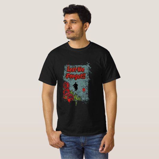 Om te voorkomen dat we de herdenkingsdag Graveston T-shirt (Voorkant volledig)