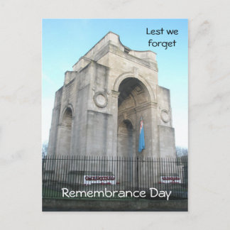 Om te voorkomen dat we de herdenkingsdag vergeten briefkaart