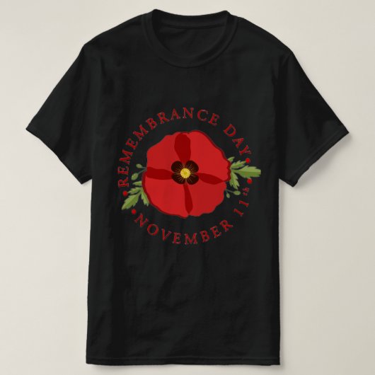 Om te voorkomen dat we de herdenkingsdag vergeten t-shirt (Design voorkant)