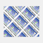 Om te voorspellen dat weer uw Jet Streams kent Fleece Deken (Voorkant (Horizontaal))