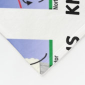 Om te voorspellen dat weer uw Jet Streams kent Fleece Deken (Hoek)