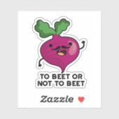 Om te wedden of niet om grappige Shakespeare woord Sticker (Vel)