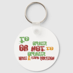 Om te werken sleutelhanger