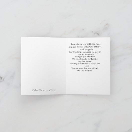 Om te zeggen bedankt (Binnen)