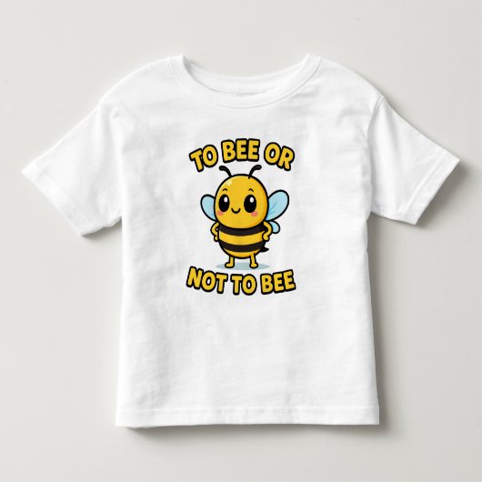 Om te zijn of niet te zijn kinder shirts (Voorkant)