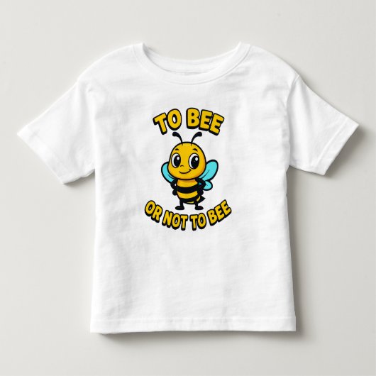 Om te zijn of niet te zijn kinder shirts (Voorkant)