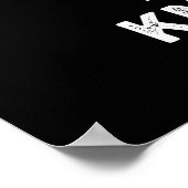 Om te zijn of om grappig te zijn Shakespeare Pun D Poster (Hoek)