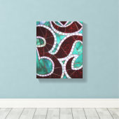OM TEKEN kunstwerk Canvas Afdruk (Insitu (Houten vloer))