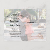 Om tekst Eenvoudige Weddenschap te hebben en te ho Aankondigingskaart (Achterkant)