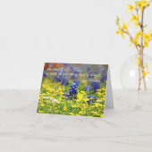 Om Texas ongeveer in te gaan Kaart (Gele Bloem)