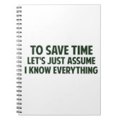 Om tijd te besparen, laten we aannemen dat ik alle notitieboek (Voorkant)