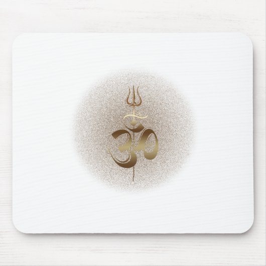 OM-Trishul - Mousepad Muismat (Voorkant)