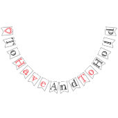 OM TROUWTEKEN DECOR TE HEBBEN EN TE HOUDEN VLAGGETJES (Alle)