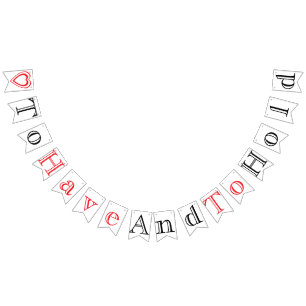 OM TROUWTEKEN DECOR TE HEBBEN EN TE HOUDEN VLAGGETJES